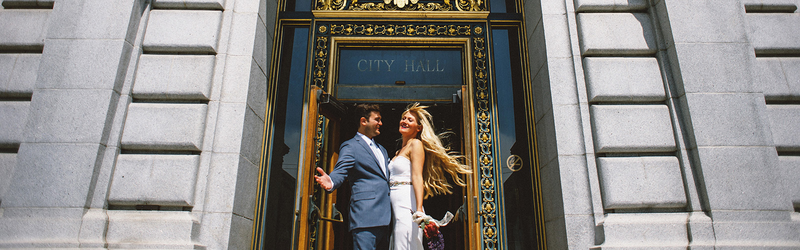 San Francisco Elopement Photographer - Laura & Ben's Courthouse Wedding