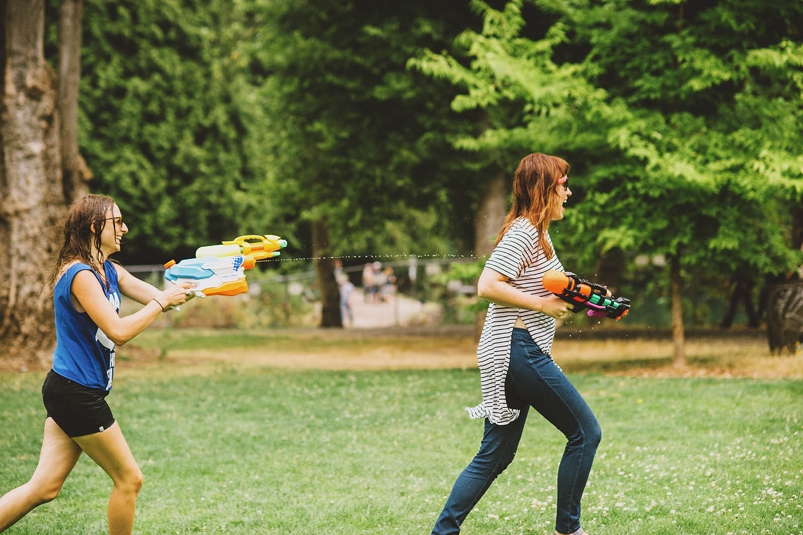 Fifth Annual Portland Water Gun Fight Kim Smith Miller Portland