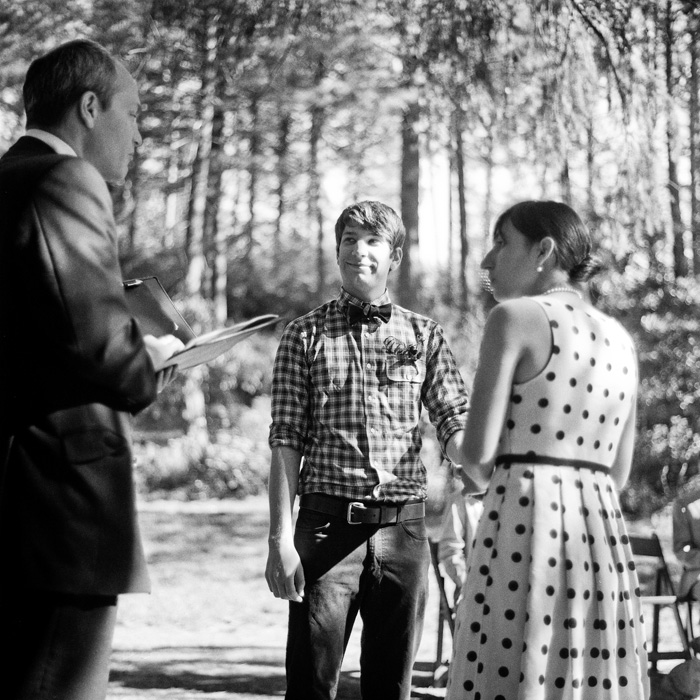 Film Wedding Photographer - Hoyt arboretum wedding