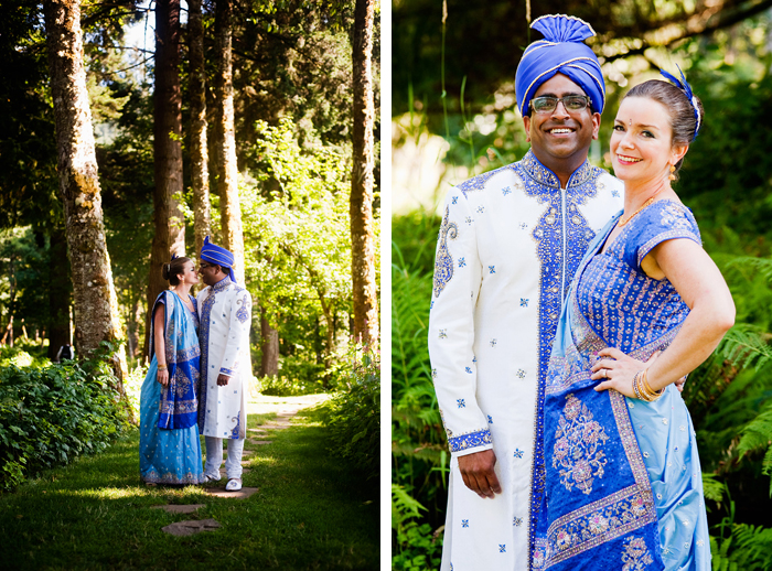 Bridal Veil Lakes Wedding Photographer - Bride Heidi Cody and Groom Navin - Portland Oregon