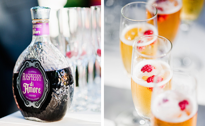 Champagne and Liquer - Bridal Veil Lakes Wedding - Portland Oregon