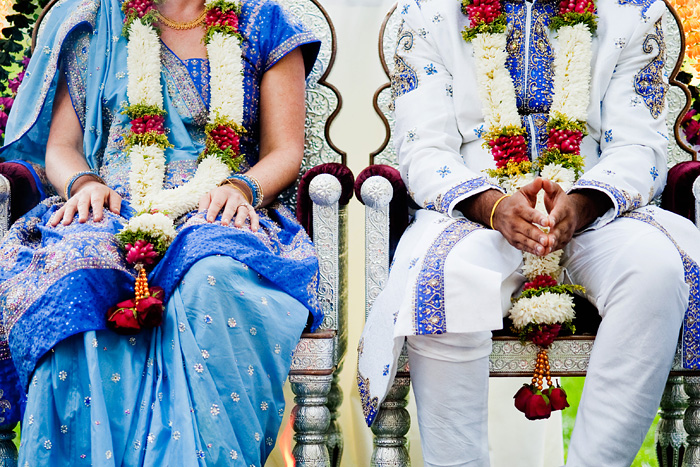 Bridal Veil Lakes Wedding Photographer - Hindu Bride and Groom - Portland Oregon