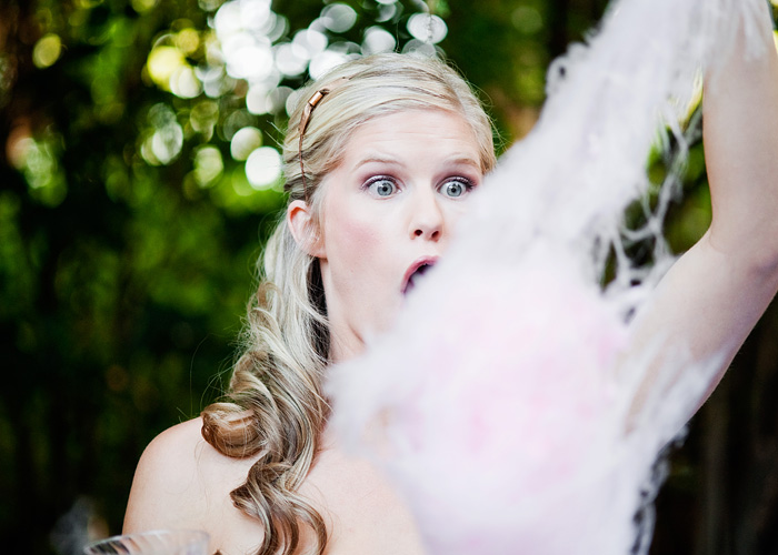 Harper Wes Wedding: Cotton Candy