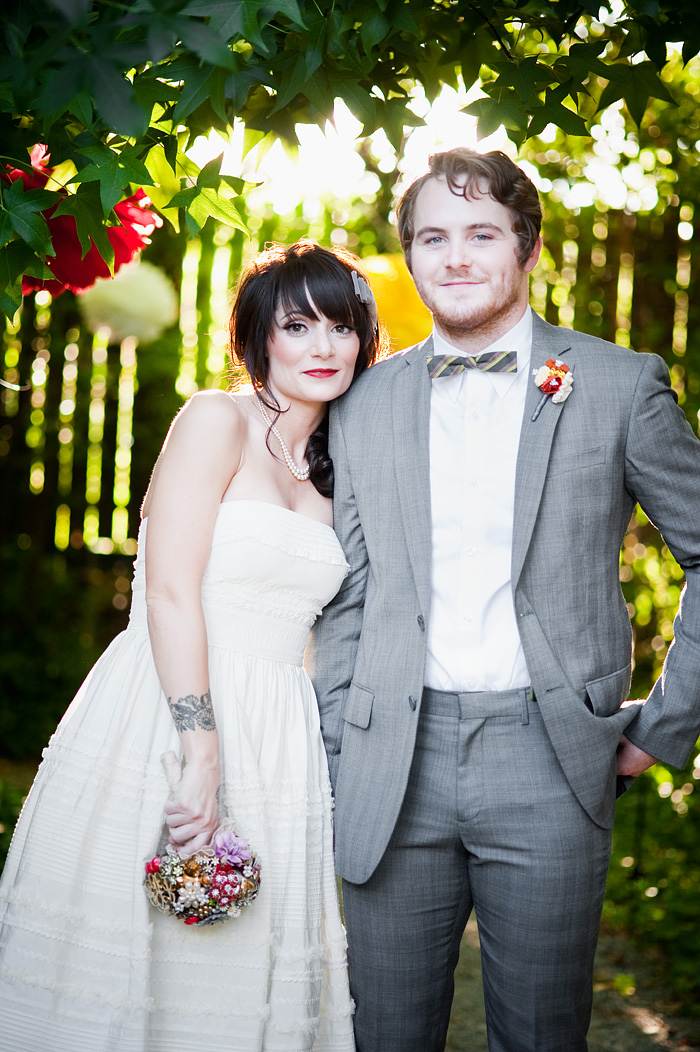 White House Redding: Bride and Groom