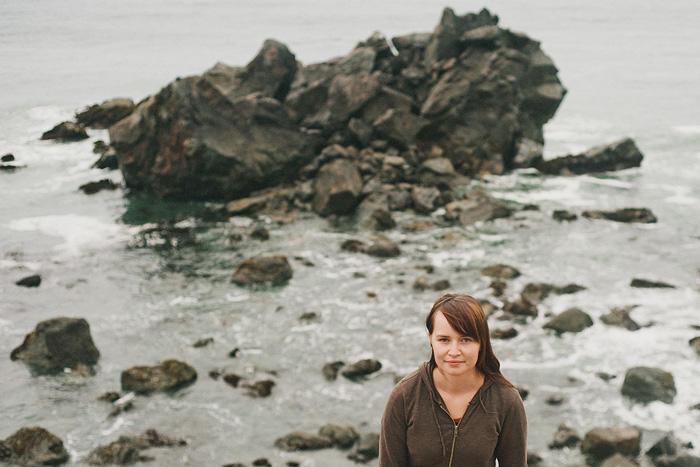 Portland Lifestyle Photographer - Self in front of the ocean at Patrick's Point, CA