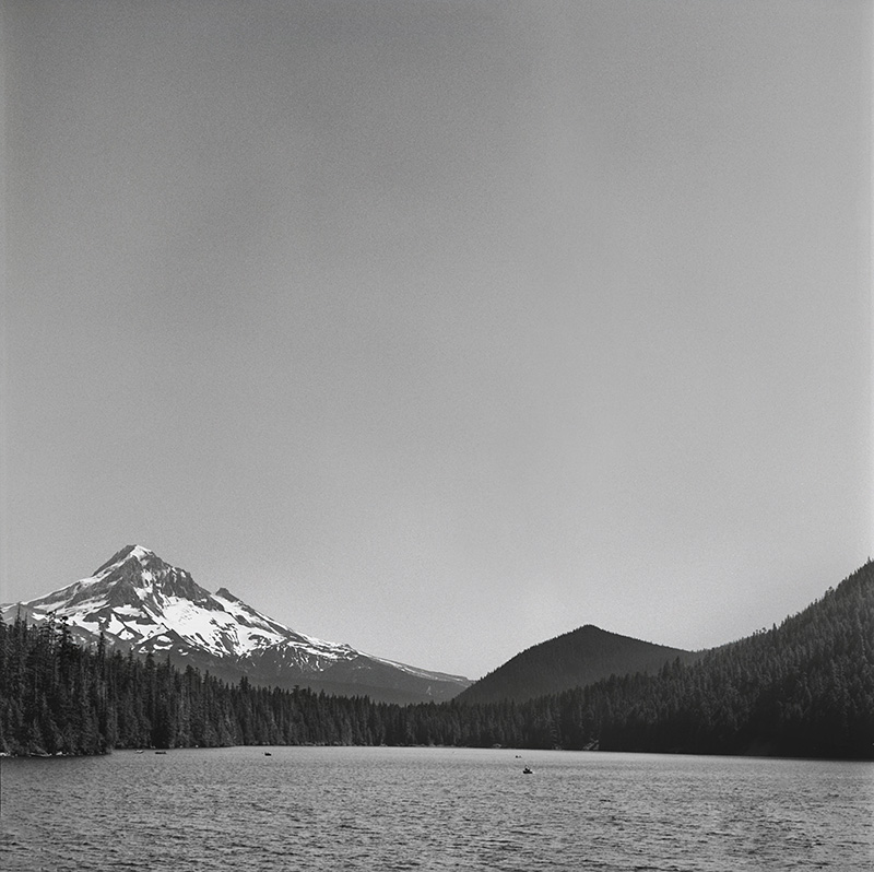 Portland Film Photographer - Mt Hood at Lost Lake - Rolleiflex