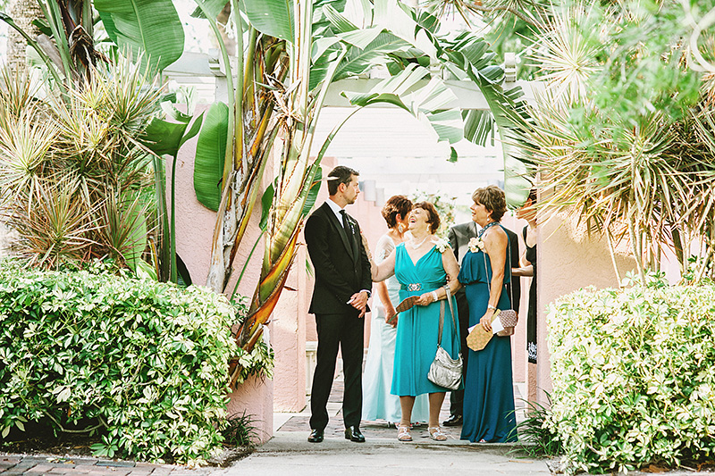 St Petersburg Wedding Photographer - Groom waiting for the ceremony at the Vinoy Renaissance Hotel