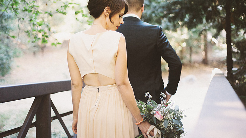 First Look with Bride and Groom | Kate & Will's Camp Seely Wedding | Kim Smith-Miller