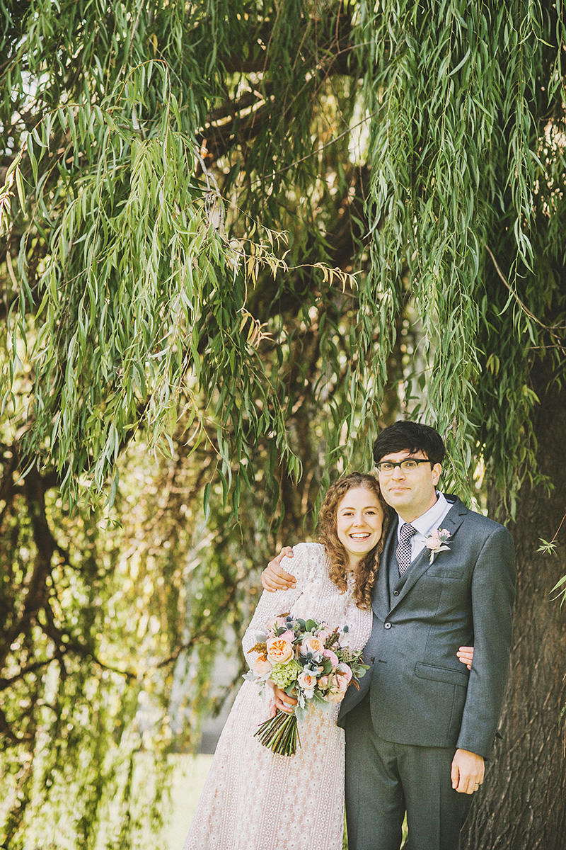 Eleanor and Max's Cathedral Park Elopement in Portland, OR