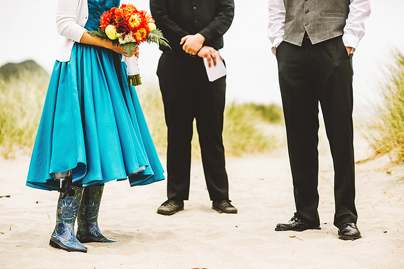 Camp Westwind wedding ceremony