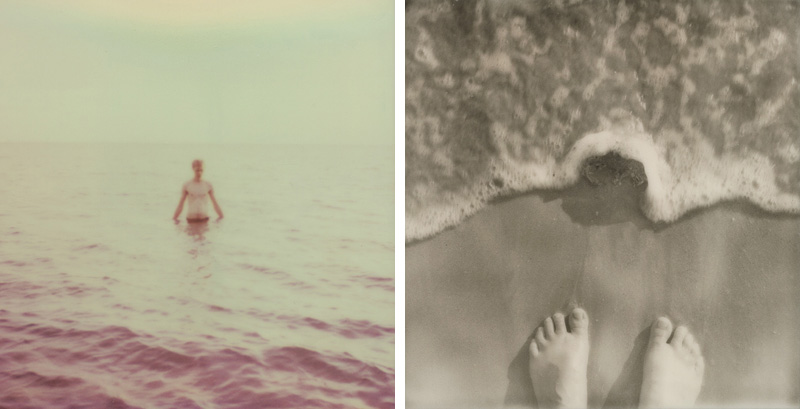 Swimming in the Gulf of Thailand on Koh Mak | SLR680 Polaroid