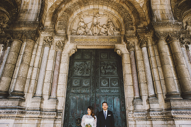 Paris Elopement at Sacre-Coeur - Best Portland Wedding Photography