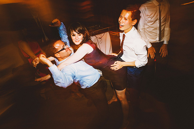 Modernism West dance party at a Foreign Cinema Wedding