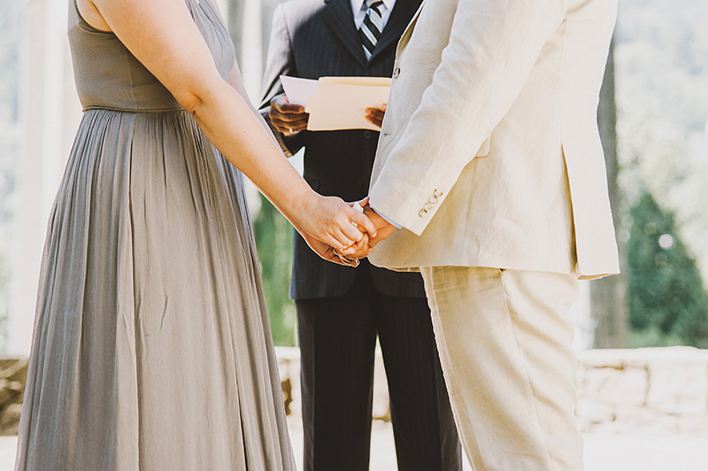St Johns Bridge Wedding Ceremony