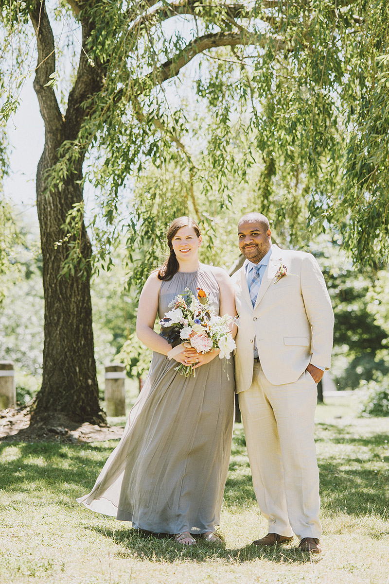 St Johns Bridge Wedding - Portraits in Cathedral Park