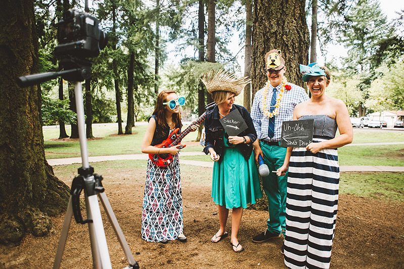 Mount Tabor Wedding DIY Photo Booth