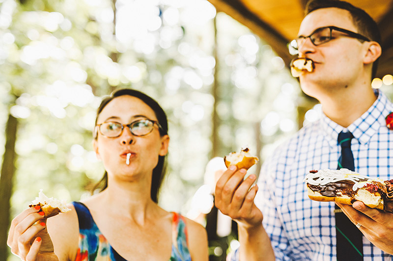Mount Tabor Wedding Doughnuts from Voodoo