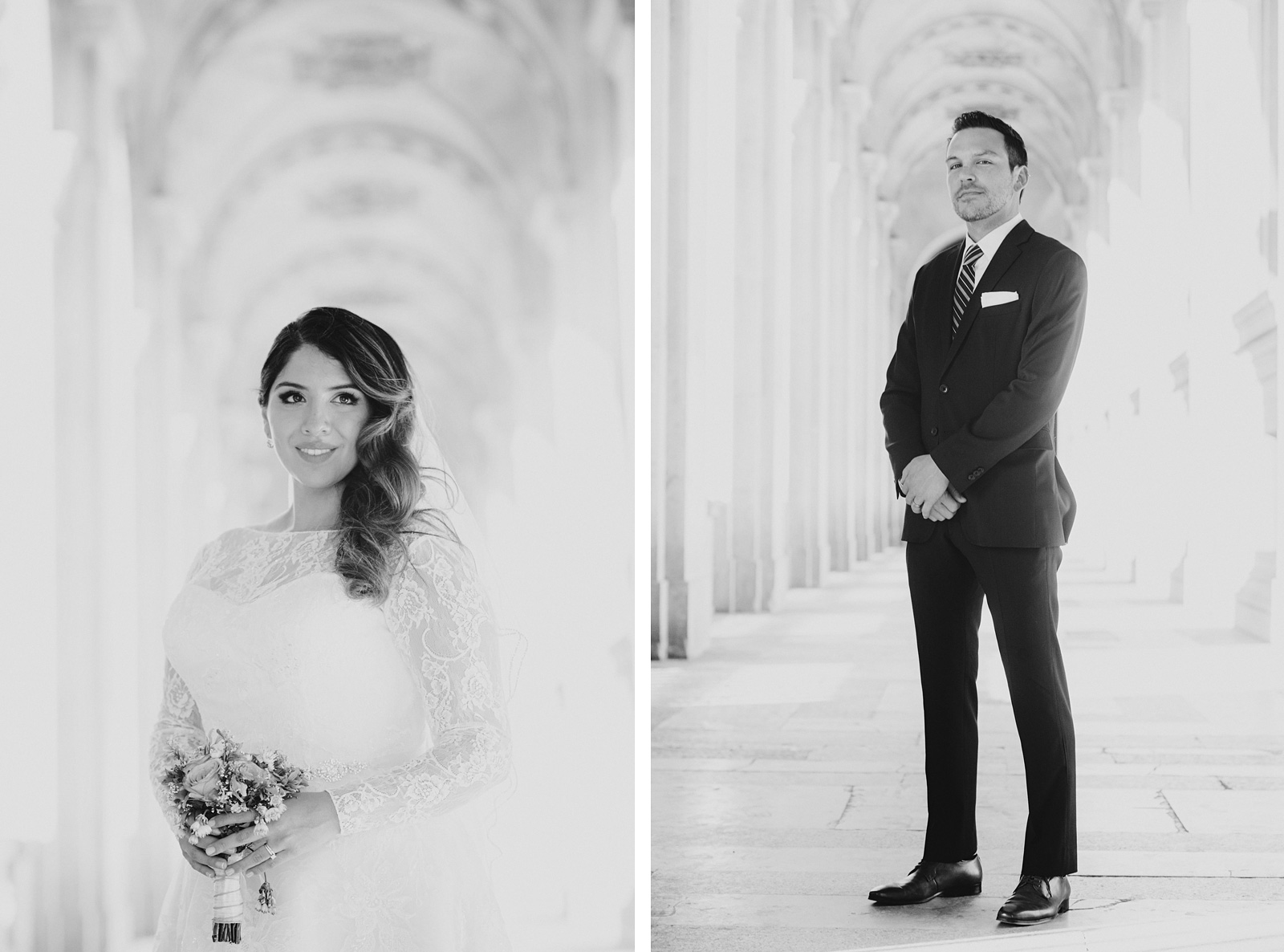 Portraits at the Louvre | Springtime Paris Elopement at Parc des Buttes Chaumont