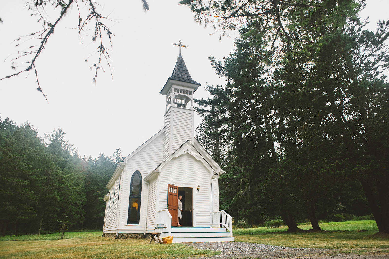 Victorian Valley Chapel Wedding on Orcas Island, WA