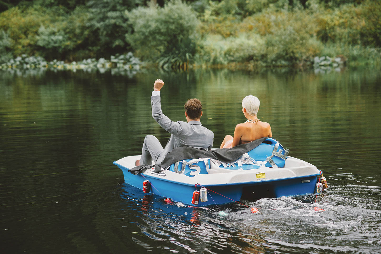 Bride and Groom's private vows at an Orcas Island wedding