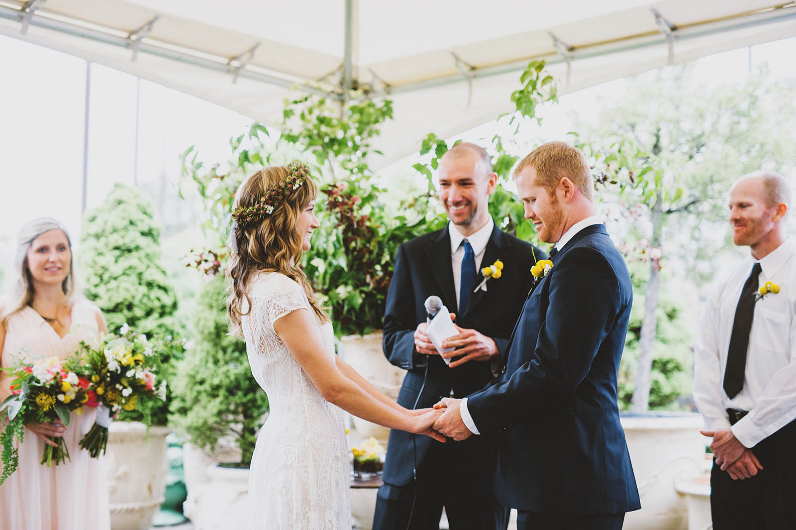 Bride and Groom at their Castaway Portland Wedding Reception