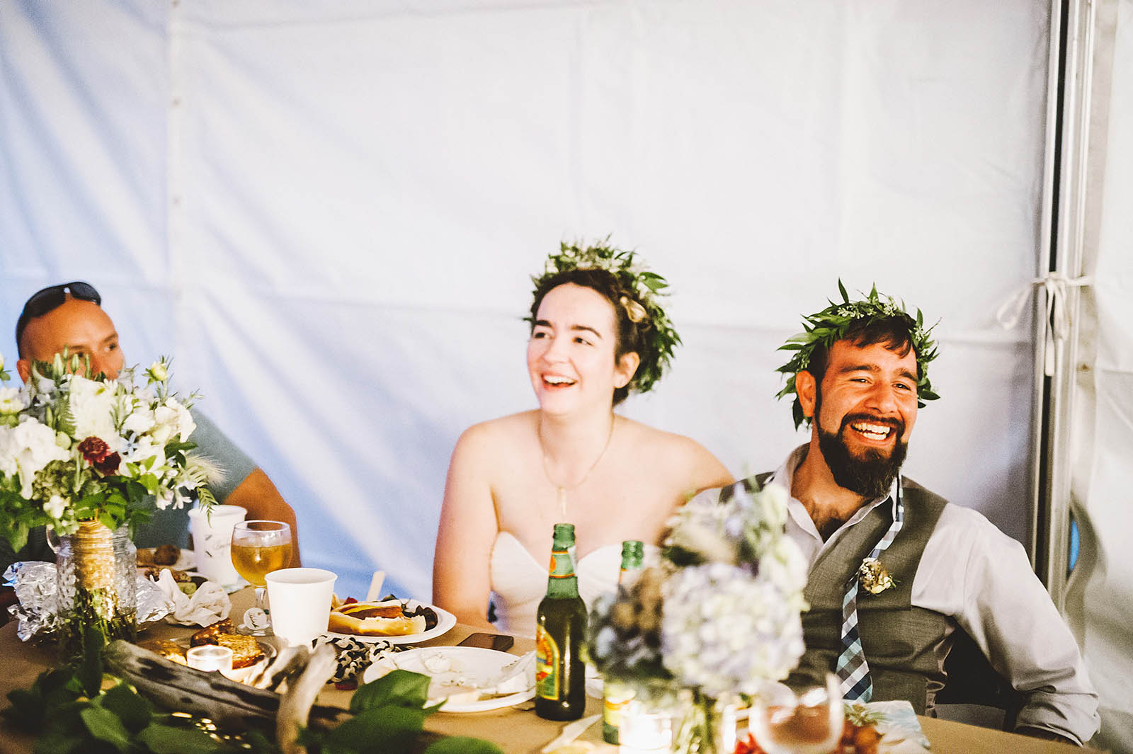 Toasts during the reception | SouWester Lodge Wedding