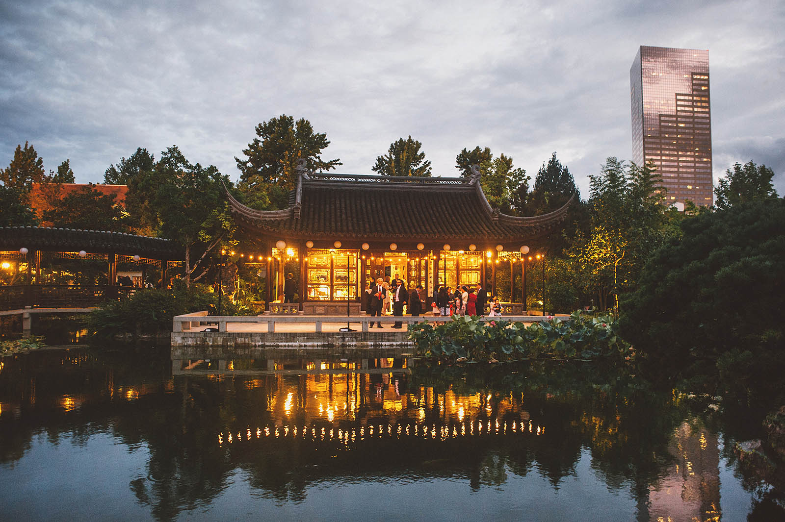 Lan Su Chinese Garden Wedding Reception