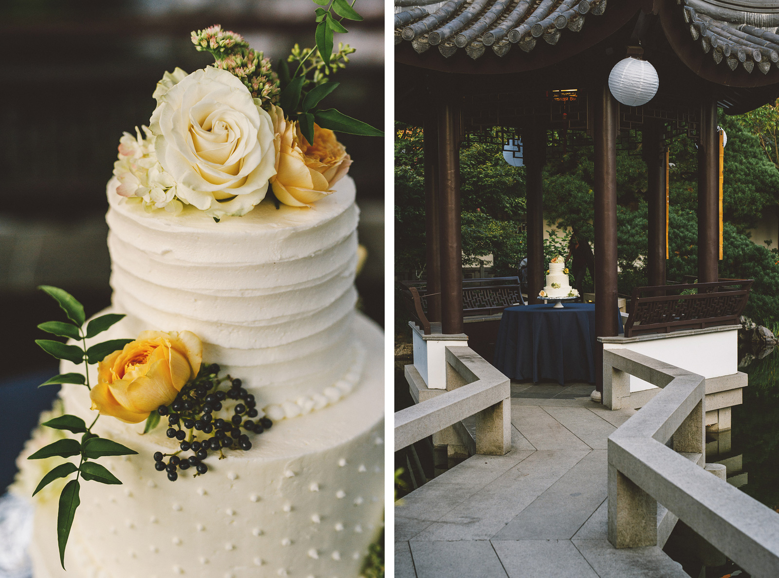 DIY Wedding Cake | Lan Su Chinese Garden Wedding