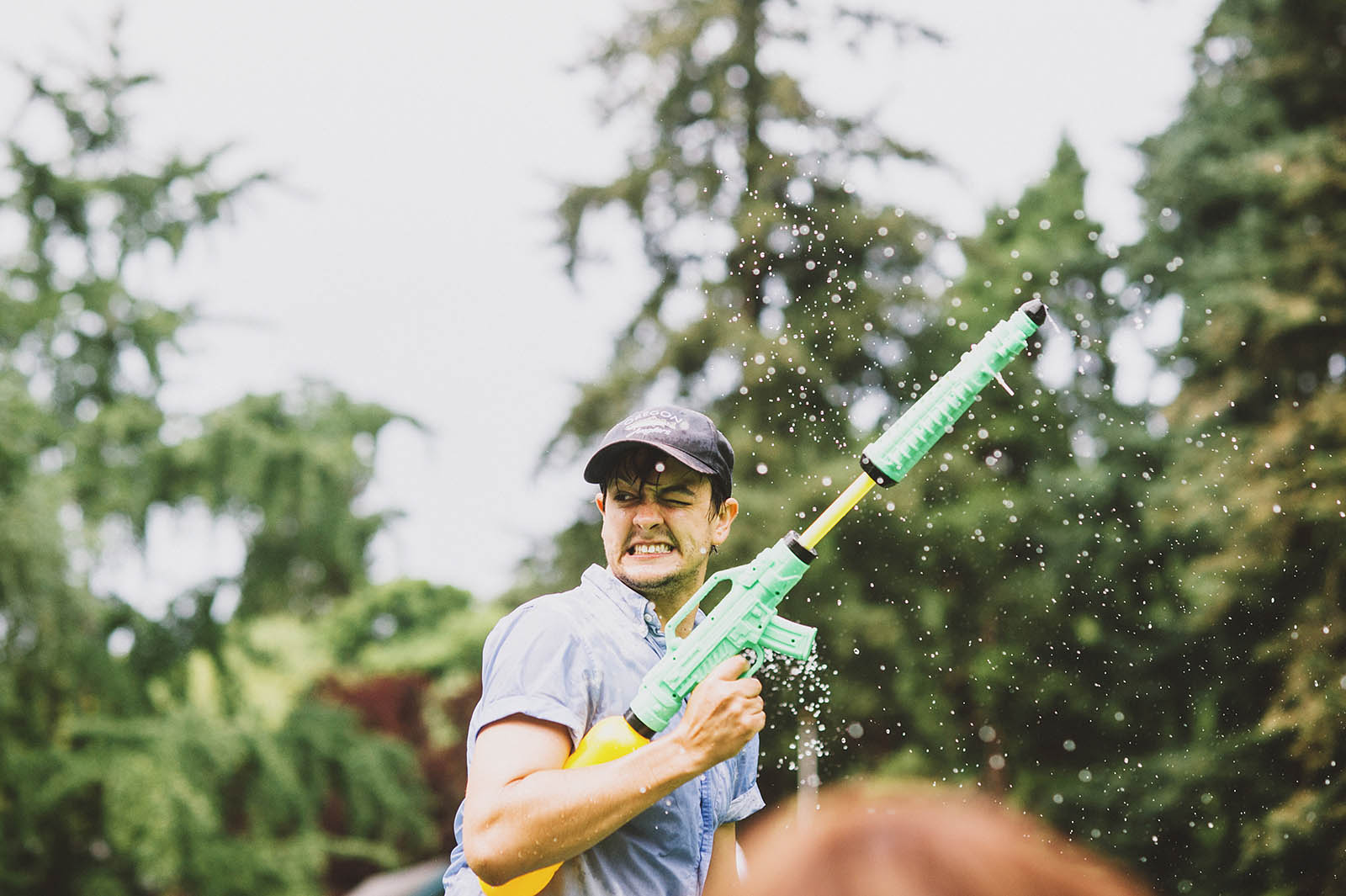 Portland Water Gun Fight in Laurelhurst Park