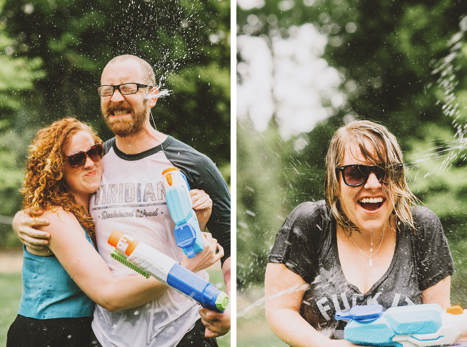 Portland Water Gun Fight in Laurelhurst Park