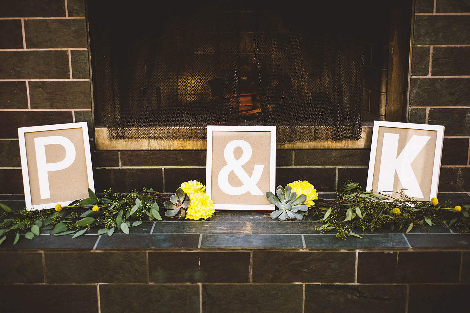 Ceremony centerpieces | Ecotrust Rooftop Wedding in Downtown PDX