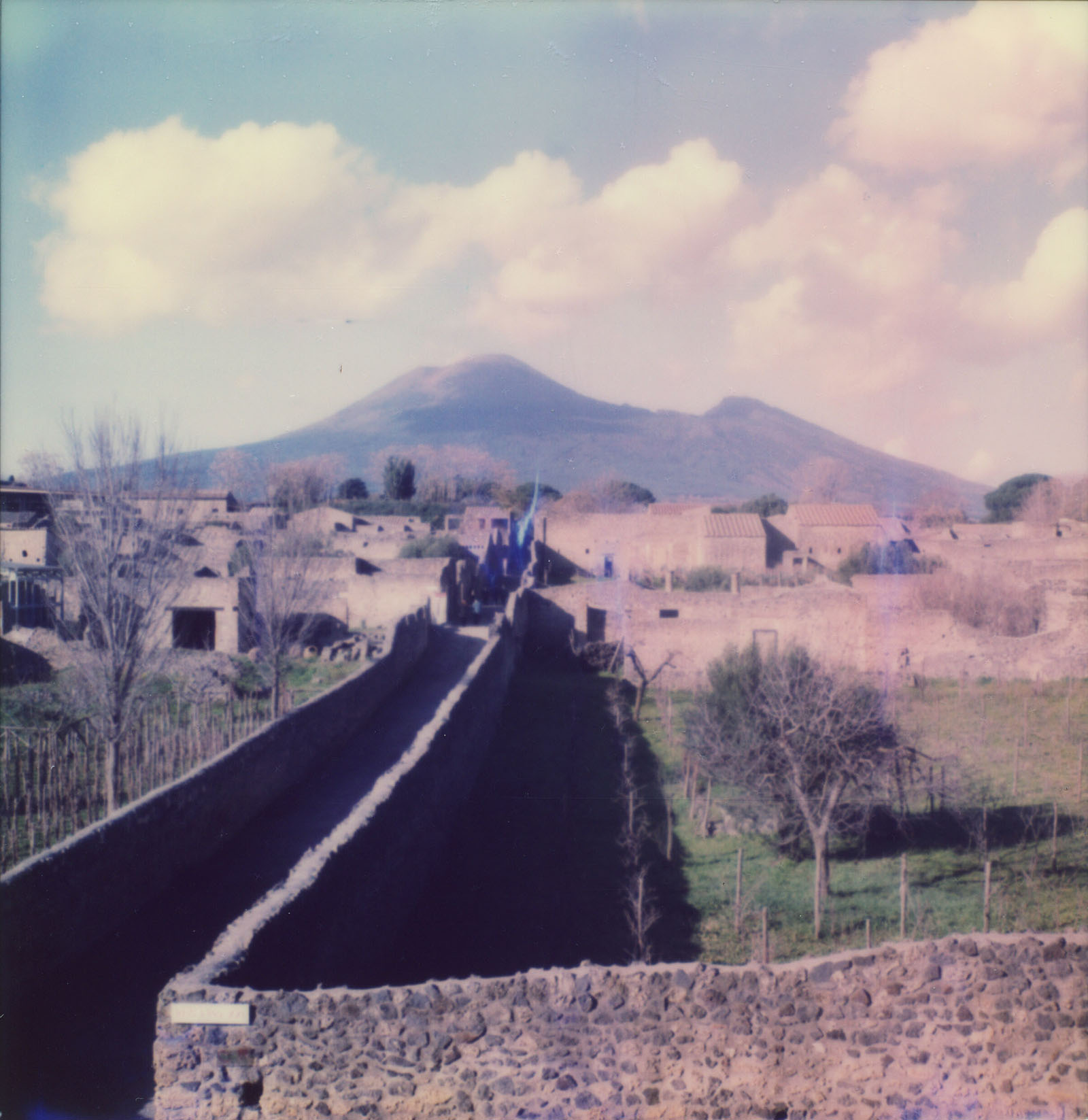 italy vacation polaroids