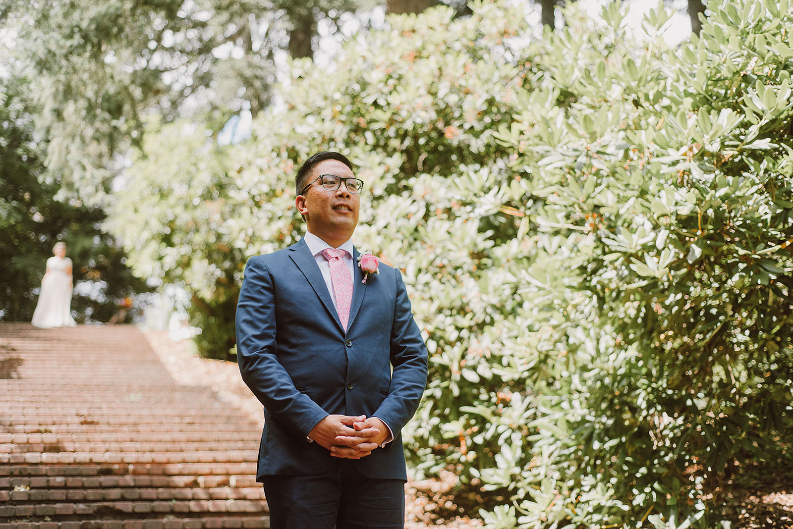 First Look in Laurelhurst Park | Downtown Portland Elopement