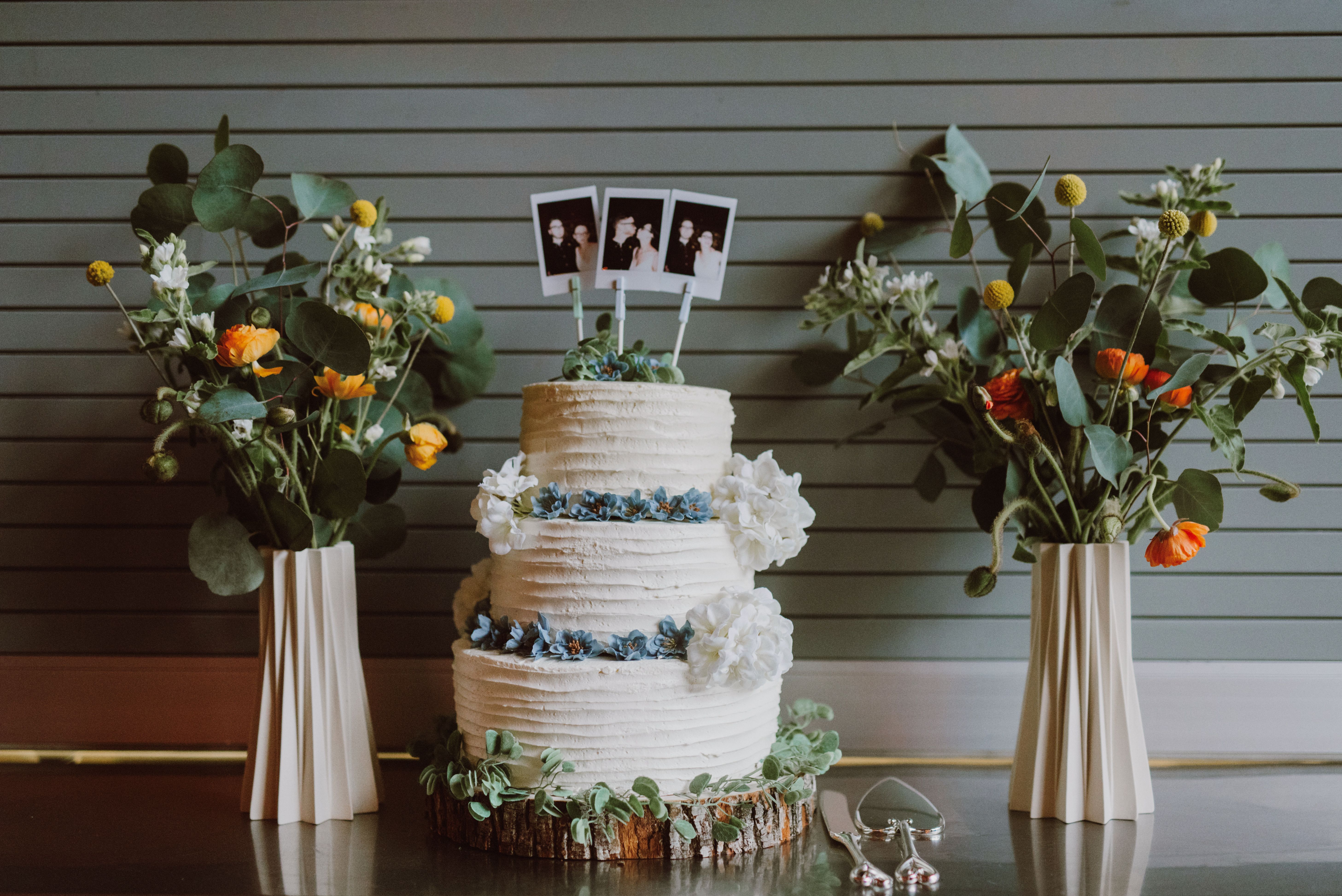 Camp Angelos wedding cake