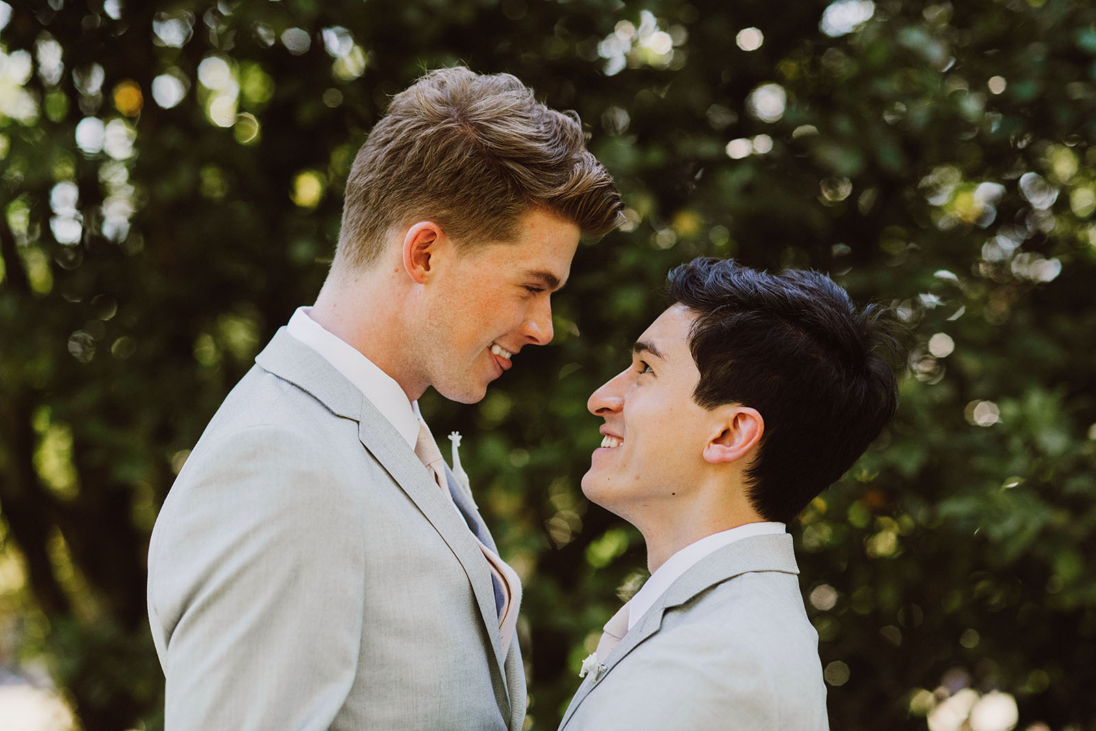 Portraits of grooms in Ladd's Addition