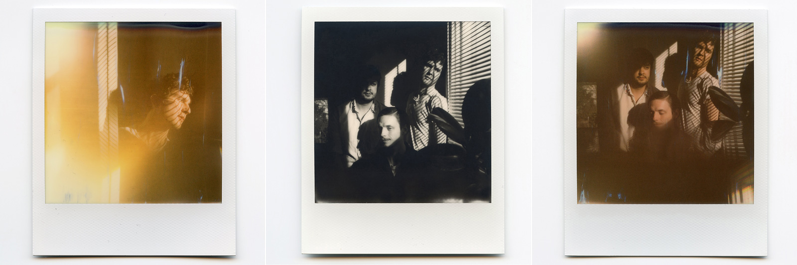 Portland Music Photographer - Polaroids of the band Lorain