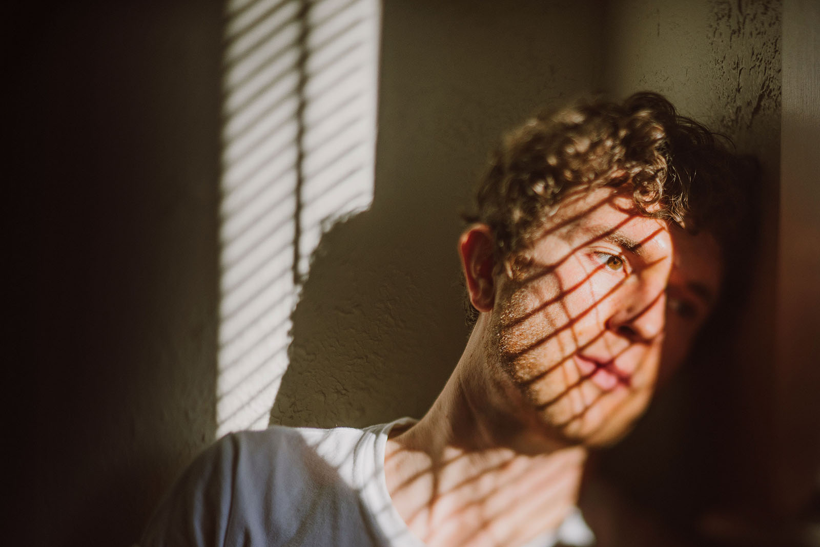 Portrait of Lorain's lead singer, Erik Emanuelson - Portland Music Photographer