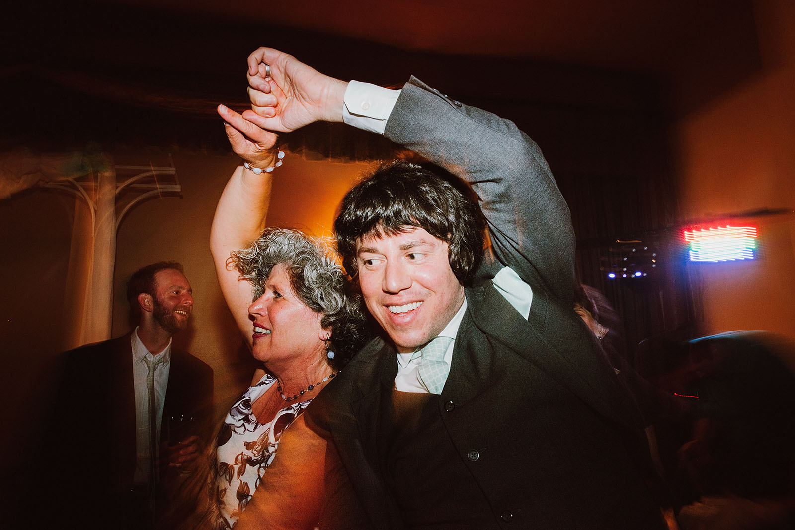 Groom dancing with his mom - Polaris Hall Wedding
