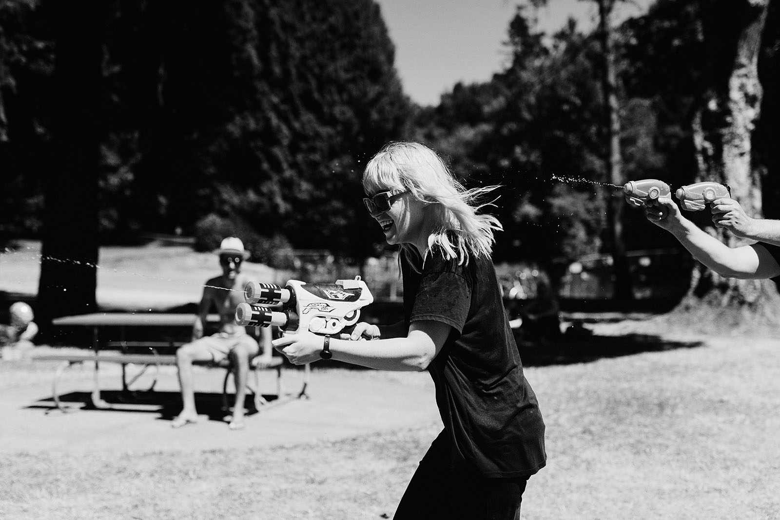 Public Water Gun Fight in Laurelhurst Park