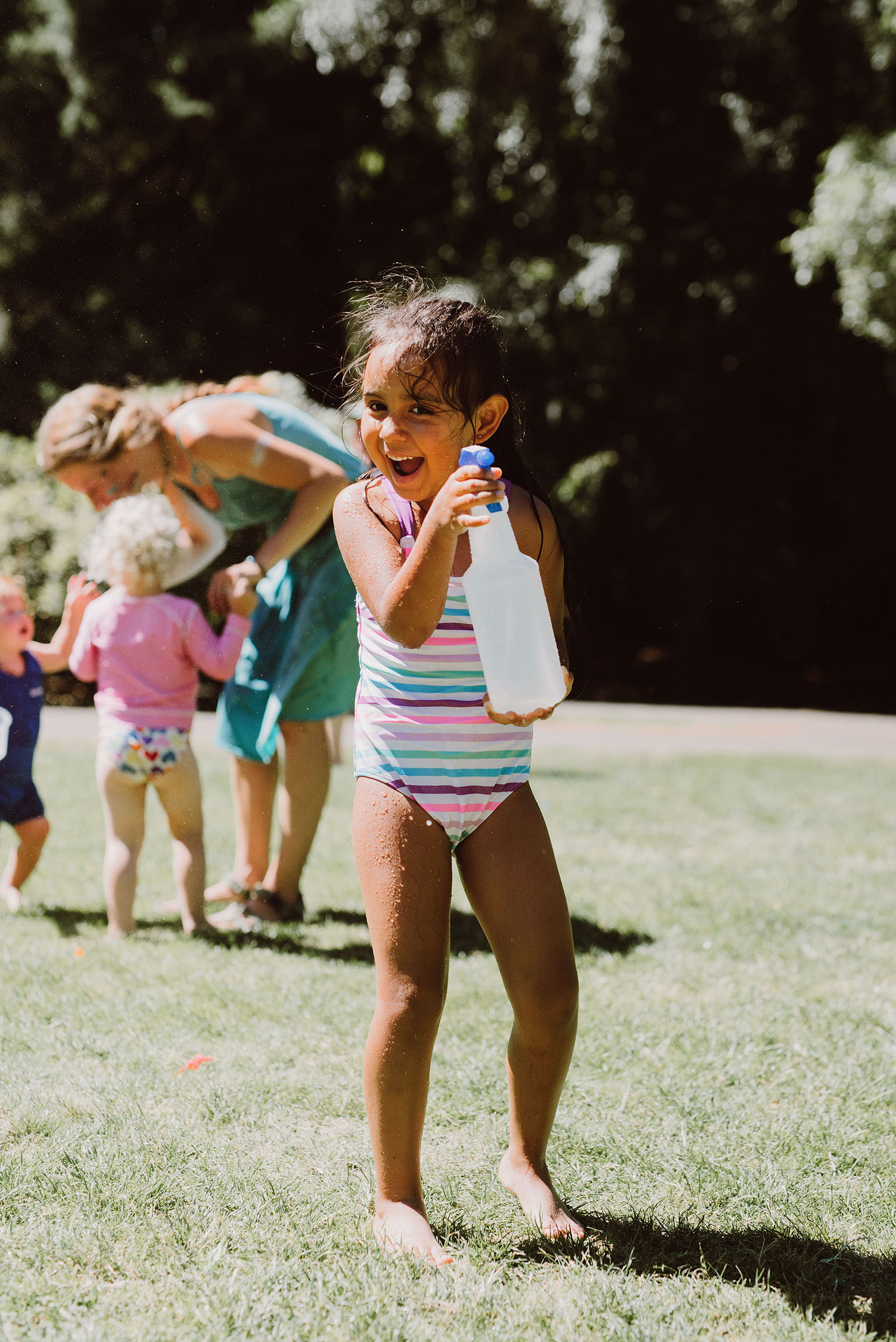 Public Water Gun Fight in Laurelhurst Park