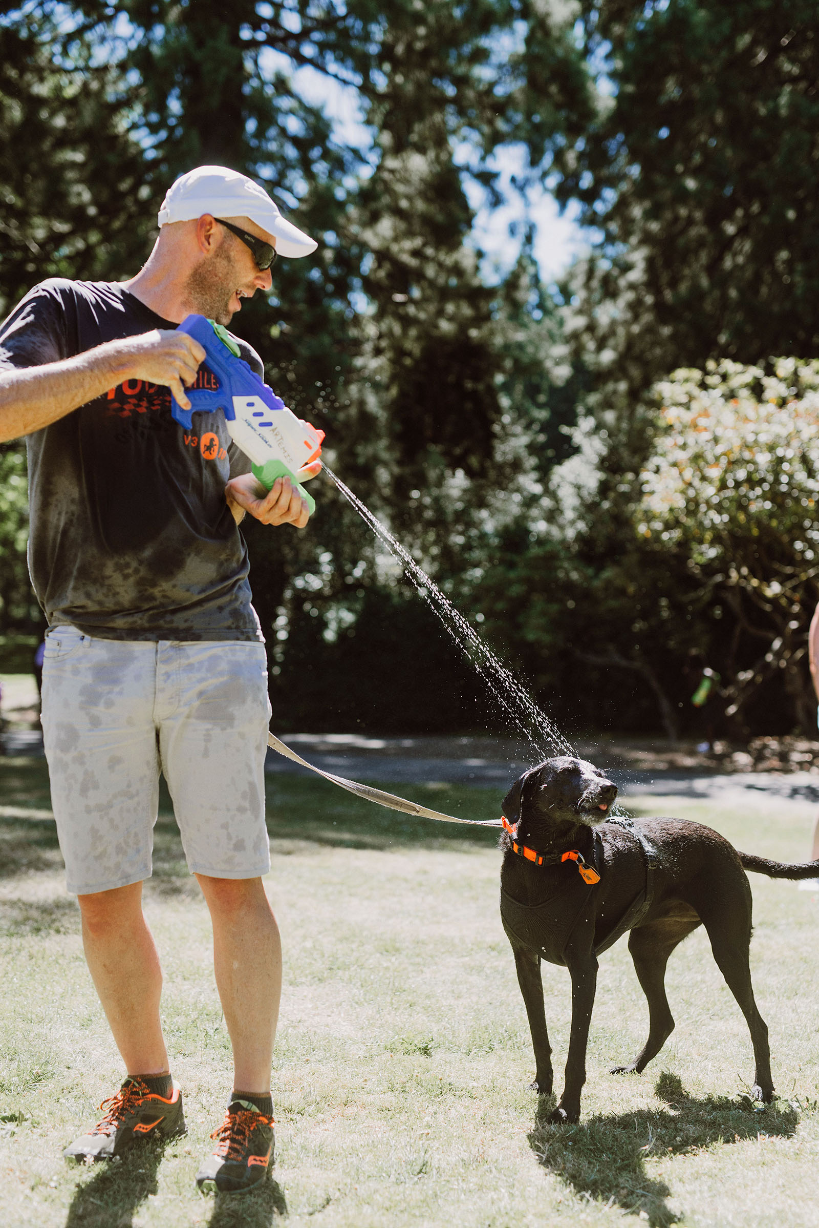 Public Water Gun Fight in Laurelhurst Park