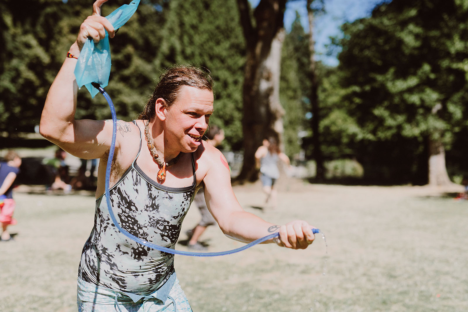 Public Water Gun Fight in Laurelhurst Park