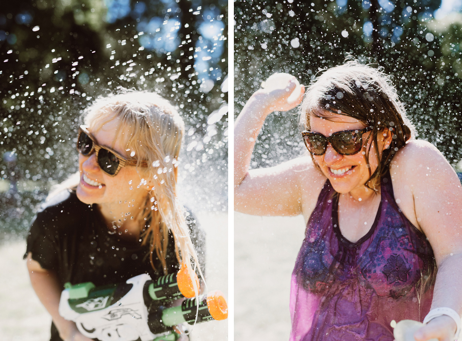 Public Water Gun Fight in Laurelhurst Park