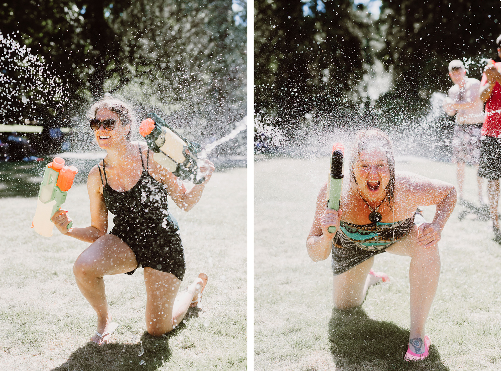 Public Water Gun Fight in Laurelhurst Park