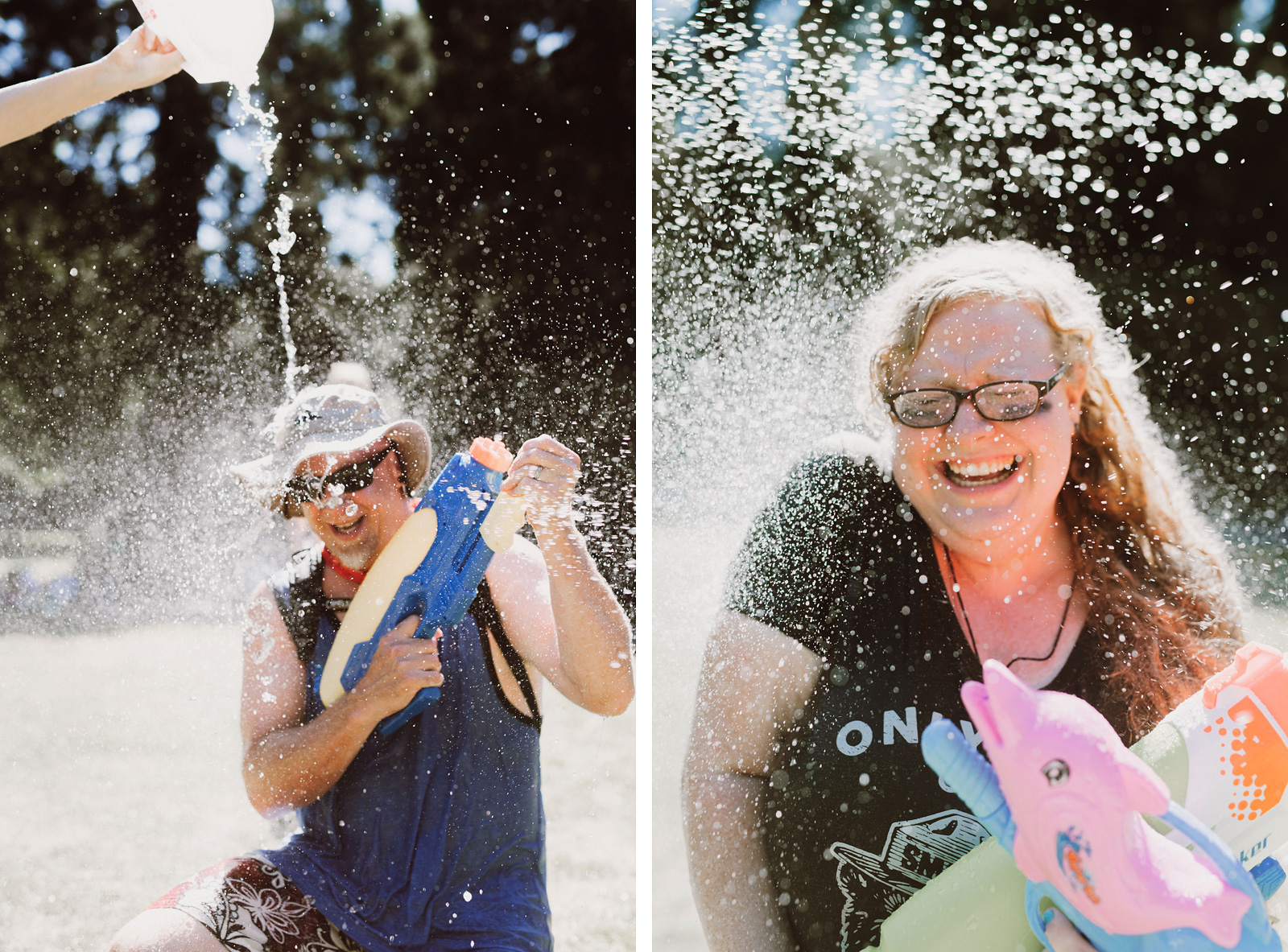 Public Water Gun Fight in Laurelhurst Park