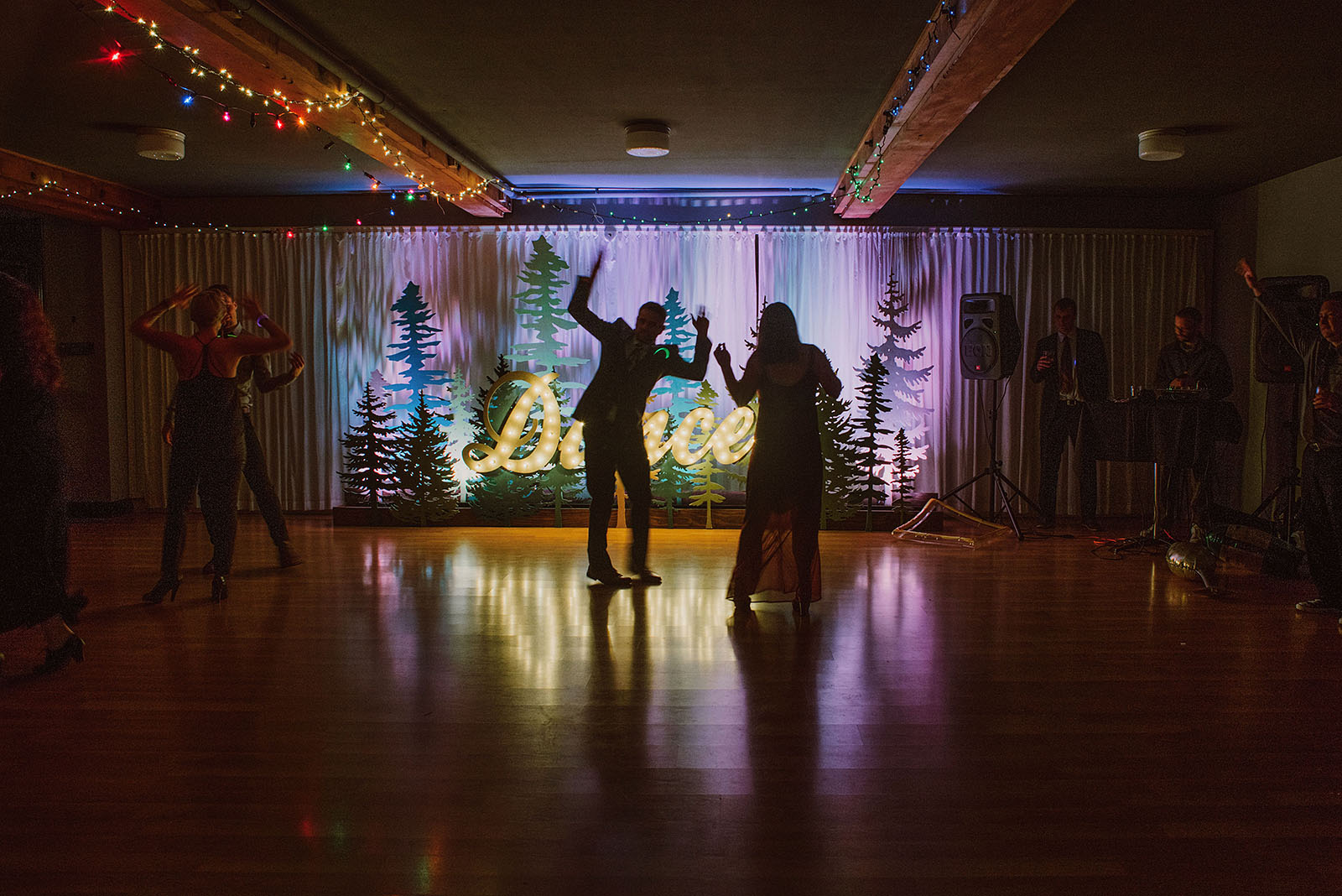 Guests on the dance floor at The Colony St Johns Wedding