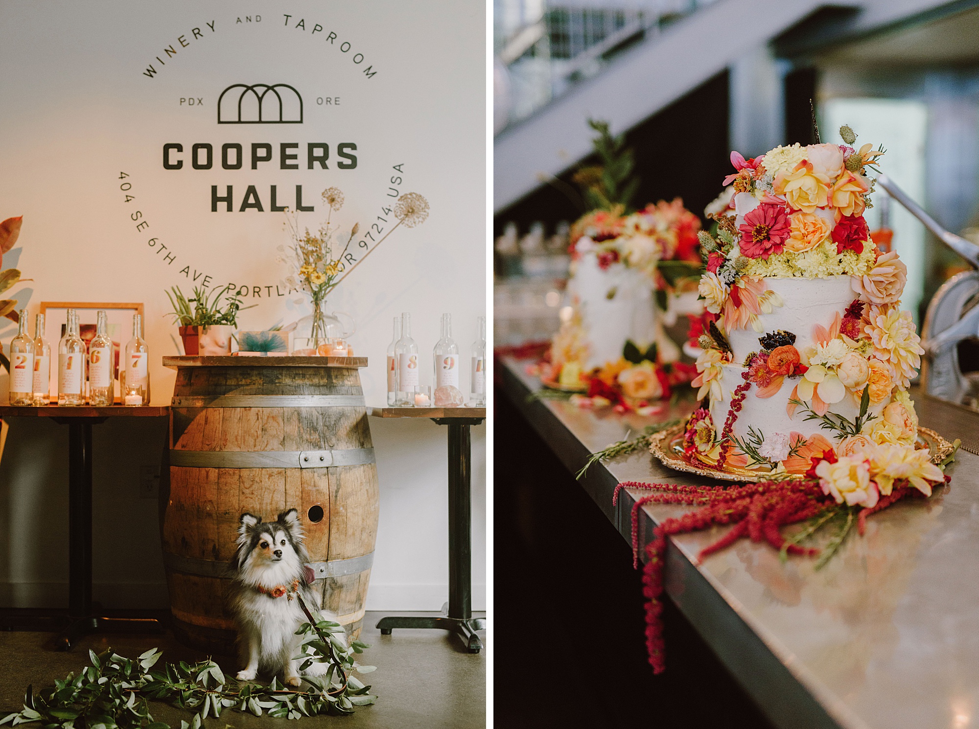 Wedding photography at Coopers Hall in Portland, OR